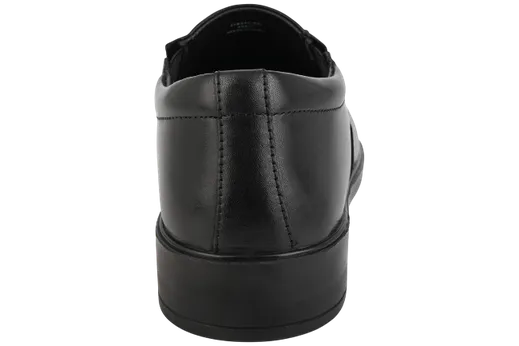 Esse Comfort Men's Leather Cushioned Moc Toe Slip-On - Black - view 3