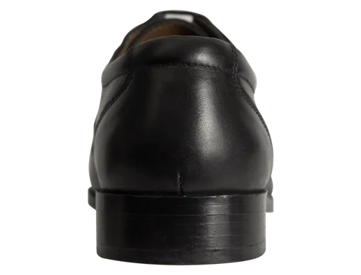 Wizfort Men's Premium Leather Sole Bicycle Toe Oxford - Black - view 5